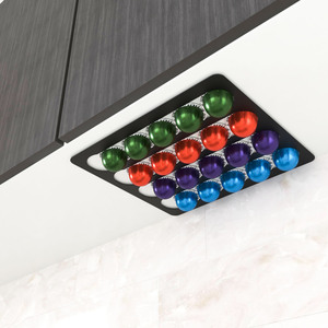 Support de <span class=keywords><strong>capsules</strong></span> <span class=keywords><strong>Nespresso</strong></span>, couleur noire, acier inoxydable, dosettes de café adhésives, support de <span class=keywords><strong>capsules</strong></span> <span class=keywords><strong>Nespresso</strong></span> Vertuo - Product Image 5