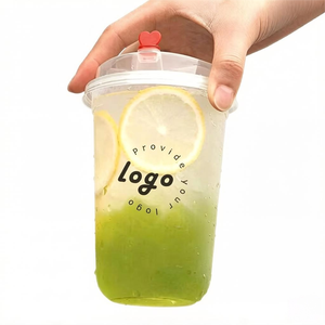 Gobelets jetables en <span class=keywords><strong>plastique</strong></span> PP givré en forme de U, personnalisés pour <span class=keywords><strong>mariage</strong></span>, 12oz/16oz, pour fêtes, bubble tea, bière, café, <span class=keywords><strong>mariage</strong></span> - Product Image 4