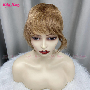 Vente en Gros Extensions de <span class=keywords><strong>Cheveux</strong></span> Humains à <span class=keywords><strong>Frange</strong></span> avec Clip Droit en Os - Product Image 6