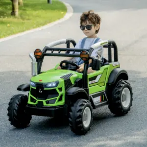 Battery operated tractor cars for kids e car with lights for kids police ride on push toy car and bike 24 volt