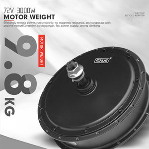 Moteur de vélo électrique MXUS 72V 3000W, roue arrière sans balais sans engrenage pour kit de conversion de vélo électrique - Product Image 4