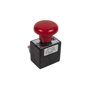 Interruptor de Parada de Emergencia con Bloqueo de Botón de Presión Tipo Hongo de 125A para Uso en Montacargas/Apiladores Eléctricos - Product Image 5