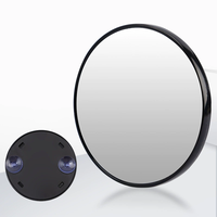 Miroir de maquillage de poche HD portable à ventouse, grossissement 5x 10x 15x, détail clair, élimination des points noirs, personnalisé