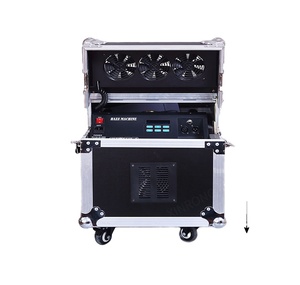 2025 mới hengyu Chất lượng cao Thiết bị sân khấu kép Haze Máy DMX + từ xa + LCD 600W đôi sương dầu ánh sáng sân khấu - Product Image 6