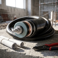 A2XSFL2Y 110kV Aluminium-Stromkabel HDPE-Ummantelung IEC-Standard Querschnitt 95 120 150 240 300 mm²