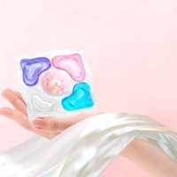 Détergent à lessive en gel personnalisé Rayshine, capsules de lavage, capsules de lessive à une cellule, perles de lessive 8g*20, approvisionnement familial, dosettes amères, sans danger pour les enfants