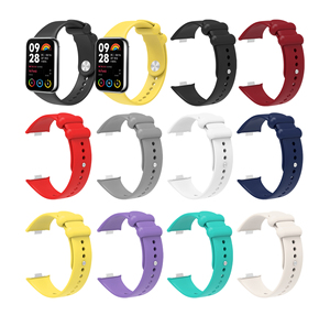 Correa de reloj inteligente de silicona suave original para Xiaomi <span class=keywords><strong>Band</strong></span> 8 <span class=keywords><strong>Pro</strong></span> 9pro para Redmi Watch 4 Accesorios - Product Image 3