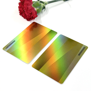 Iridescent Rainbow Laser RFID <strong>Card</strong> Holographic NTAG213 NTAG 215 NTAG216 NFC <strong>Card</strong> Custom - Product Image 4