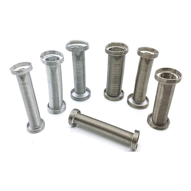Stainless Steel Coil Braid Hose Industrial Long Spring Retractable Cable Protector 0.1-8mm Wire Diameter FW-DLBHTH Model FINEWE