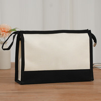 Sac fourre-tout en toile de jute personnalisé avec logo, pochette à maquillage en toile, sacs cadeaux vierges réutilisables pour artisanat DIY, pour mariage