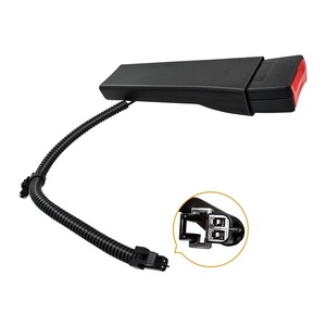 Hebilla del Cinturón de Seguridad Delantero del Conductor 19121537 para Chevrolet 2007-2013, Negro, Mecanismo de Liberación de Cinturón de Seguridad de 3 Puntos - Product Image 4
