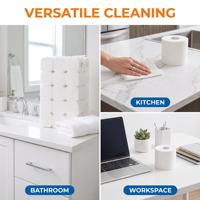 Vente directe d'usine. Rouleaux de papier toilette personnalisables 100% pâte de bois naturelle. Papier toilette personnalisable pour salle de bain