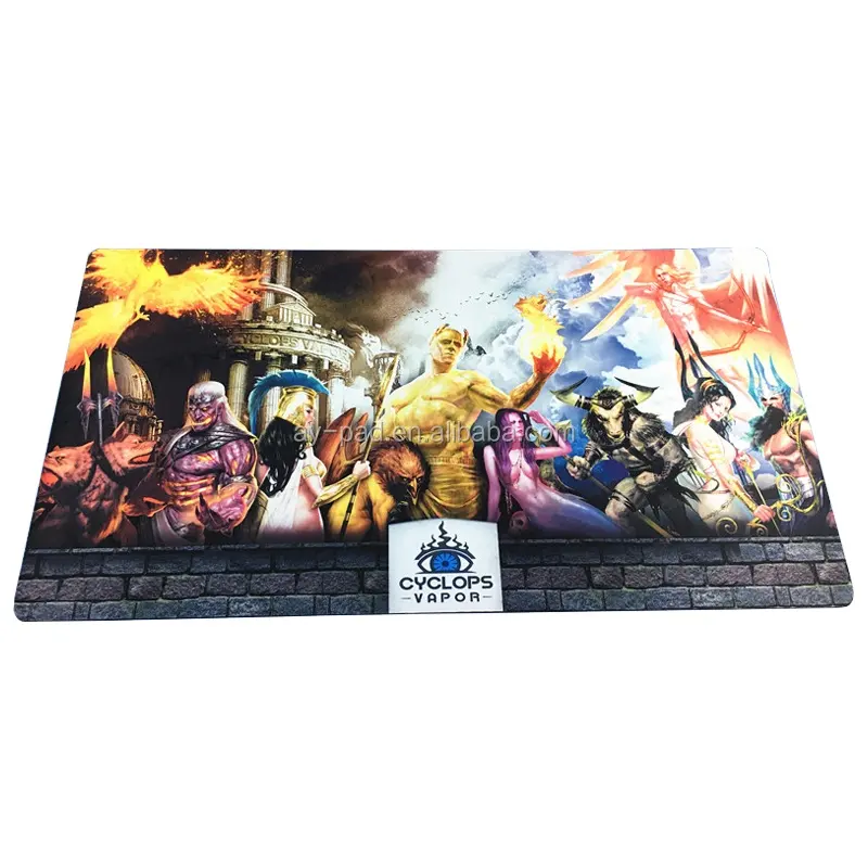 AY Wholesale Multi Functional Folding Rubber Gaming Mouse Mat Custom Portable Table Keyboard Mouse Pad