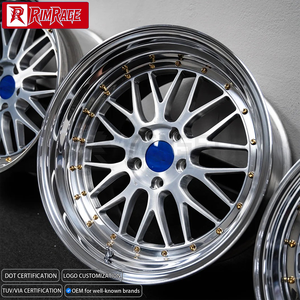 Jantes forgées <span class=keywords><strong>BBS</strong></span> <span class=keywords><strong>LM</strong></span> 2 pièces 18 19 20 21 22 23 24 26 pouces pour Mini JCW Daewoo Aveo Fiat Punto Opel Corsa Astra Porsche 986 <span class=keywords><strong>LM</strong></span> - Product Image 1