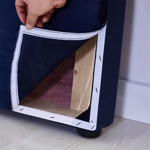 Design moderno testiera imbottita di lusso <span class=keywords><strong>in</strong></span> tessuto di velluto testiera <span class=keywords><strong>letto</strong></span> per camera da <span class=keywords><strong>letto</strong></span> mobili - Product Image 5