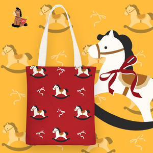 Bolso de Lona con Estampado de Serigrafía de Dibujos Animados Bonitos, Estilo <span class=keywords><strong>Instagram</strong></span>, <span class=keywords><strong>para</strong></span> Mujer, de un Solo Hombro, Sencillo, <span class=keywords><strong>para</strong></span> Estudiantes, Colección Invierno 2025, con Cremallera - Product Image 6