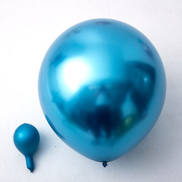 Globos de Látex Cromados Rojos de 12 Pulgadas de Alta Calidad para Decoración de Fiestas, Gran Venta