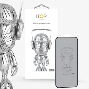 2023 Für IPhone 15 Series ITOP DESIGN Mr. Sun Serie Hot Selling Integrierte Schnell paste Hoch klares gehärtetes Glas