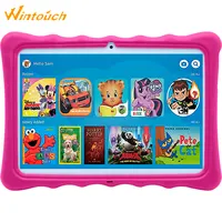 Tablette pc windows touch pour enfants, avec carte sim, jeu d'apprentissage en ligne pour l'école à domicile