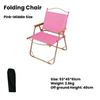 Chaise de camping pliable portable, chaise de plage ultralégère, fauteuils à cadre en aluminium durable pour la randonnée, la pêche, le pique-nique