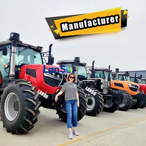 China Shuangli kleine Mini 4x4 kompakte Farm 25 PS 40 PS 45 PS 50 PS 60 PS Landwirtschaft liche 4-Rad-Maschinenausrüstung 4WD Traktor Agricol