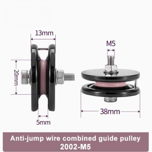 รอกสายพานกลมป้องกันการกระโดด Sen Guang 38*13 มม. รุ่น SG2002 รูร้อยสายขนาด 6 มม. ได้รับการรับรองมาตรฐาน ISO9001 - Product Image 4