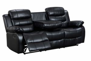 OEM Microfiber Fabric Manual <strong>Recliner</strong> <strong>Chair</strong> Multimotion Modern Design Sofa with High Load Capacity Wood Frame for Living Room - Product Image 2