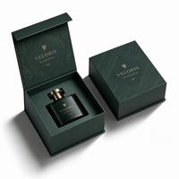 Boîte à parfum personnalisée haut de gamme recyclable avec logo, finition brillante et mate, en carton unique pour femme – Indispensable