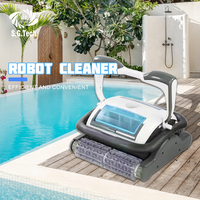 Haute qualité automatique piscine Robot aspirateur en plastique piscine nettoyage eau couronne piscine outils de nettoyage accessoires