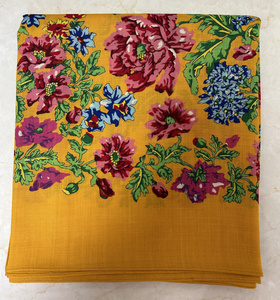 High Quality Customized <strong>Wool</strong> Scarf Floral Scarf <strong>Shawl</strong> Russia Scarf - Product Image 3