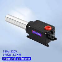 Leisterr Pistolet à air chaud industriel Souffleur d'air chaud Pistolet thermorétractable électrique 2000W 3000W Température réglable Outil de soudage