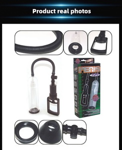 Tipo de varilla de tracción Sexualaid Long 7.09in Dispositivo de erección al vacío CE Dispositivo para adultos Bomba de pene OEM Productos de fortalecimiento del pene Masculino - Product Image 6