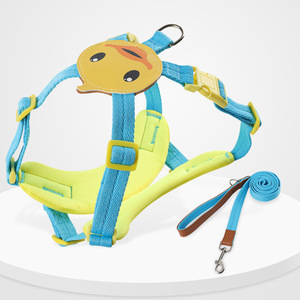 Ensemble laisse et harnais pour chien de haute qualité, en nylon, réglables, avec cordon de sécurité <span class=keywords><strong>Bravecto</strong></span>. - Product Image 3