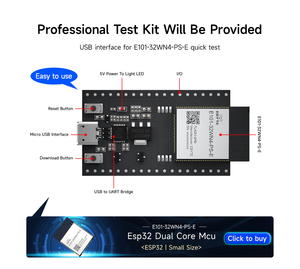 Carte de développement EBYTE E101-32WN4-PS-E-TB Wifi Ble Eps32 Carte de développement Wifi 2.4GHz <span class=keywords><strong>Lorawan</strong></span> <span class=keywords><strong>Esp32</strong></span> - Product Image 4