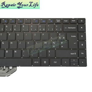 คีย์บอร์ด azerty ฝรั่งเศสแบรนด์ใหม่สำหรับ Dynabook ดาวเทียม C40 C40-J C40-H C40-G V6507B NB-17-6507B-20-B0 DOK-V6507B - Product Image 4