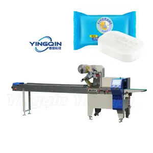 Hot Bán Gói Xà Phòng Đệm Không Khí Mỹ Phẩm Băng Vệ Sinh Tự Động Thermoforming Ngang Máy Đóng Gói