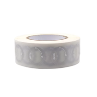 Autocollant de puce nfc à puce 213 personnalisé étiquette RFID époxy auto-adhésive 40mm de diamètre autocollant/étiquette/étiquette/étiquette nfc inscriptible