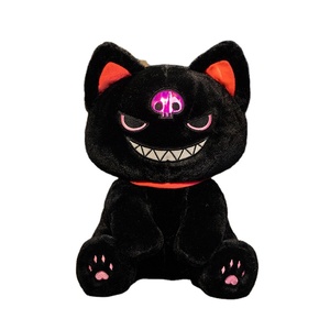 Dark Demon Ác Phong Cách Mèo Nhồi Bông Mới Nhỏ Dễ Thương Mềm Vui Đồ Chơi Sang Trọng Cho Trẻ Em Quà Tặng - Product Image 1