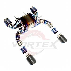 Tubo de Escape Catback Valvetronic Vortex Pie Cut de Titanio Azul para McLaren 720S Spider 4.0T BiTurbo V8, Kit de Tuning Deportivo de Carreras - Product Image 3