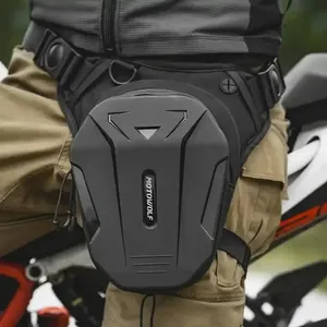 Motowolf - Bolsa de Pierna Rígida de EVA <span class=keywords><strong>para</strong></span> Hombre, Riñonera de Motocicleta con Bolsillo <span class=keywords><strong>para</strong></span> Teléfono, Riñonera <span class=keywords><strong>para</strong></span> <span class=keywords><strong>Bicicleta</strong></span> - Product Image 4