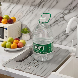 Roll up <b>Dish</b> Drying Rack Silicone Wrapped Over the Sink Foldable <b>Dish</b> Drainer Anti-Slip <b>Dish</b> Racks for Kitchen Counter - Product Image 4