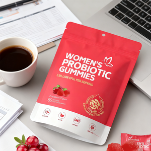 OEM Vegan <span class=keywords><strong>Cranberry</strong></span> chiết xuất Gummies Gummy Tăng cường sức khỏe miễn dịch bổ sung phụ nữ Probiotic <span class=keywords><strong>Cranberry</strong></span> Gummies - Product Image 2