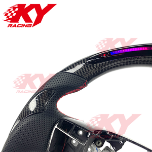Customized LED RPM Carbon Fiber Racing Style Car Steering Wheel for Toyota Camry TRD SE XSE Crown Corolla RAV4 Avalon 2012-2026 - Product Image 2