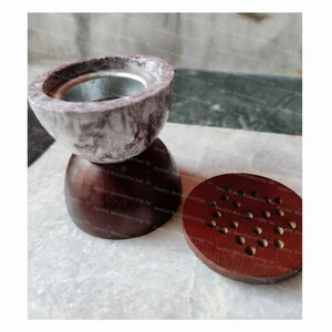 เครื่องเผาเครื่องหอม bakhoor สำหรับผู้หญิงเครื่องเผาเครื่องหอม bakhoor ทำจากโลหะอาหรับ - Product Image 1