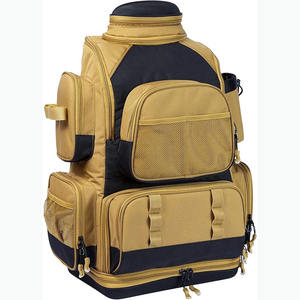 Sac à dos de pêche gratuit avec porte-canne et porte-boissons, sac à pêche pour équipement de pêche, sac à bandoulière de pêche de qualité supérieure - Product Image 1