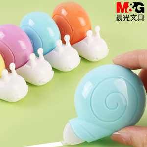 เทปลบคำผิดเฉินแอนด์กวง 6M ลายหอยทาก สำหรับนักเรียนอนุบาล 55601 - Product Image 2