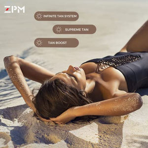 Lotion <span class=keywords><strong>bronzante</strong></span> <span class=keywords><strong>teintée</strong></span> bronze gel bronzant miroitant doré naturel moyen <span class=keywords><strong>crème</strong></span> <span class=keywords><strong>bronzante</strong></span> SPF0 - Product Image 4