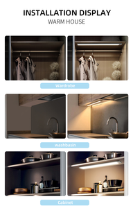 Dimmable LED <strong>Under</strong> <strong>Cabinet</strong> <strong>Lights</strong> Wireless Motion Sensor Closet <strong>Light</strong> With Aluminum Luminous <strong>Cabinet</strong> - Product Image 6