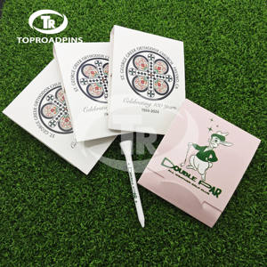 Fábrica de China, venta al por mayor, regalos de alta calidad, caja de cigarrillos de 4 agujeros, camisetas de <span class=keywords><strong>Golf</strong></span> de Bambú - Product Image 5