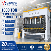 Presse hydraulique à cadre en H de 1000 tonnes pour le formage des métaux, l'estampage de tôles, le tirage profond, fabricant de presses hydrauliques sur mesure